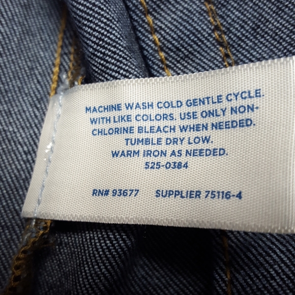 NWT Men's Arizona Jean jacket size S - Picture 8 of 8